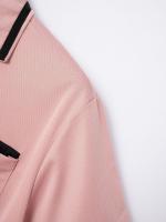 Camisa polo de verano 2025 con botones y bolsillo para hombre, deportiva. - details 24