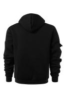 Sudadera con capucha para hombre con bolsillo en el brazo, chaqueta deportiva informal de talla grande, primavera y otoño - details 6