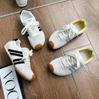 Cuero Forrest Gump zapatos nueva explosión de verano malla delgada de cuero transpirable ocio deportes zapatos de entrenamiento fondo plano - details 4