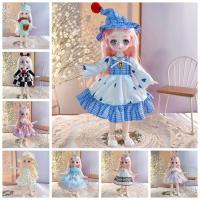Vestido con bisagra de ojos simulados, muñeca de articulaciones extraíbles, Linda muñeca, regalo de cumpleaños, 23cm - details 0