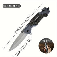 Cuchillo Plegable Con Clip Para Bolsillo Para Camping Y Pesca Actividades Interiores Y Exteriores Regalo Para Hombres TB9195 - details 0