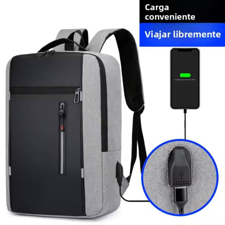 Mochilas y Bolsas para Hombre para Senderismo |   Portátil, Multiuso, Capacidad Amplia, Protección Ergonómica y Diseño Moderno para Laptop y Equipos - 1