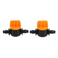 Válvula de Control de Flujo de Agua Drip de Irrigación Mini Válvula de 4/7MM con Manguera - details 3