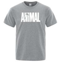 Camiseta Deportiva con Estampado ANIMAL para Hombre, Prenda de Algodón, Ropa de Manga Corta, Estilo Informal, Moda Masculina para Verano, 2022 - details 14