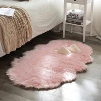Alfombra de Lana Suave para Dormitorio Sala de Estar Alfombra para Coche Sofá Silla Cojín Lavable Alfombra de Piso para Dormitorio - details 37