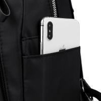 Mochila informal de gran capacidad para Mujer, Bolso hombro Canvas impermeable, antirobo, Estill - details 19