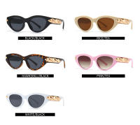 Toyear-gafas de sol clásicas de ojo de gato para mujer, anteojos de sol de diseñador de marca de lujo, montura de remache de Metal para mujer, Vintage, Sexy, a la moda - details 9