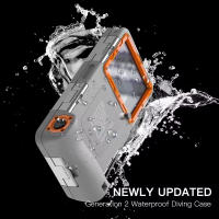 Funda de buceo profesional para teléfono Impermeable, 15M, para la serie Phone y Samsung S22, S23 - details 13