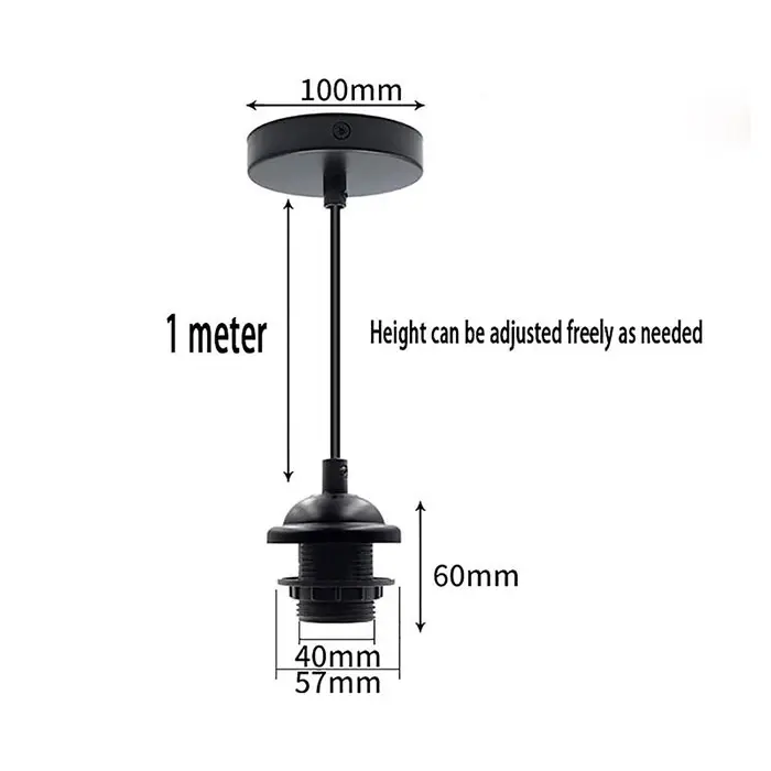 Pantalla de cristal con apertura de globo blanco, accesorio de iluminación para lámpara de araña, D4 cm, D3 cm, E27, E14 - 1