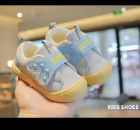 Zapatos deportivos para bebé con estampado de pata de perro, velcro antideslizante para niños y niñas, material sintético en la puntera, para toda temporada. - details 13