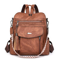 Tendencia de primavera PU Bolso para mujer Mochila para mujer Multifuncional - details 4