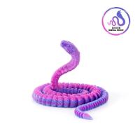 Figuras de serpiente, juguete de escritorio para niños, estampado 3D, habitación de dragón, adorno de escritorio, accesorios de oficina - details 13