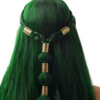 5 uds. De rastas huecas, anillo para el cabello, trenzado de cabello, Clips de Metal, cuentas para rastas, accesorios para el cabello DIY, tubos trenzados para el cabello, joyería para el cabello - details 5