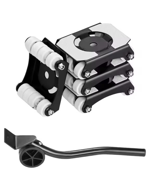 SucceBuy Furniture Dolly - Mover resistente con capacidad de 750 libras, ruedas y panel de acero al carbono - 1