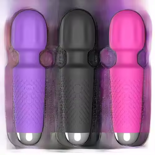 Femenino Mini Av Vibrator Pequeño Masajero Juguetes Sexuales Adultos Clitoral Estimulador del Punto G 10 Modos de Vibración USB Recargable Impermeable - 1