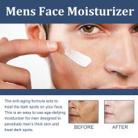 EAST MOON Crema hidratante reductora de líneas finas, bolsas para los ojos, ojeras y cuidado facial para hombres - details 5