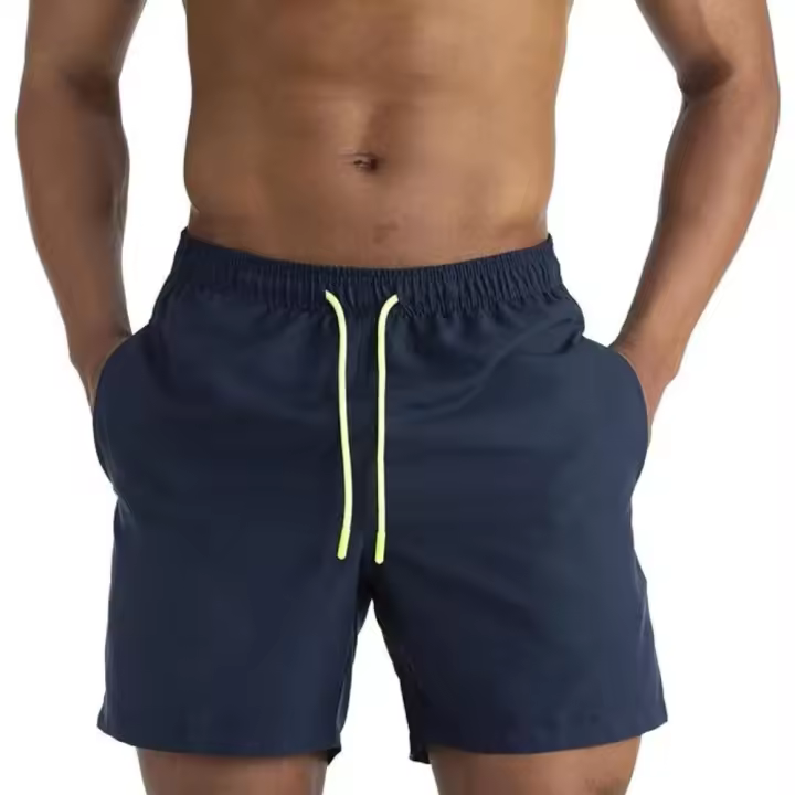 Trajes de baño para hombre, pantalones cortos de baño ligeros de secado rápido para hombre, bolsos/natación/surf/informal - 1