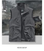 Chaqueta Chaqueta de Moda para Hombres 2025 A prueba de viento, sin mangas, impermeable, Equipo de Motociclista - details 18