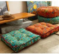 Cojín de Suelo de Tela de Algodón y Lino Nuevo para Casa Futon Tatami Grande Redondo y Espeso Suave para Oficina Silla de Escritorio - details 5