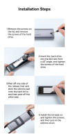 Baseus M2 NVMe SATA Dual Protocol 10Gbps M.2 a USB Tipo C 3.2 Caja de Hard Drives Externos Portátiles para Almacenamiento de Datos - details 14
