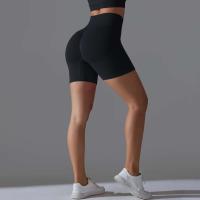 Deportes sin costuras para mujer, ciclismo, trotar, Fiess, cintura alta, Push Up, pantalones cortos de gimnasio, mallas, ropa de Yoga - details 6