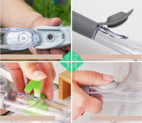 Cepillo líquido recargable, esponja de limpieza, dispensador de mango largo, herramienta de limpieza con lavado de platos y jabón - details 10