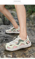 Sandalias de piel de vaca informales de gran tamaño, zapatos de playa de verano para hombres, sandalias deportivas al aire libre, sandalias de montañismo, zapatos creek - details 16