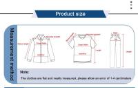 Camisa de algodón y lino para hombre, camisa informal de moda con cuello tipo Polo para playa, camisas de manga larga hawaianas sólidas para vacaciones, novedad de 2025 - details 1