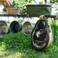 Juego de utensilios de cocina plegables para exteriores, utensilios de cocina para Picnic, Camping, con bolsa - details 8
