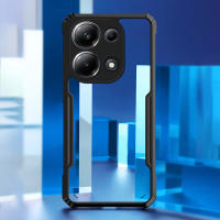 Funda de teléfono para Xiaomi Poco M6 Pro 4G, carcasa de protección completa, dura, transparente, trasera, borde suave, a prueba de golpes - details 0