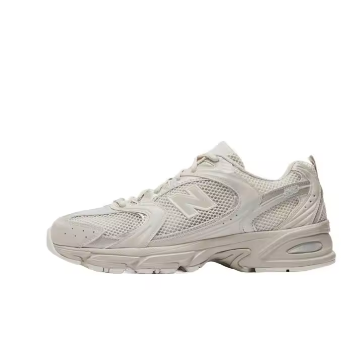 (original) 530 Authentic Leten NB Casual - Zapatillas para correr unisex, transpirables y ligeras, color beige - 1