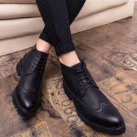 Nueva Idea de producto 2025, botas de trabajo de cuero genuino Chelsea con tobillo bonito de calidad Original, zapatos para hombre - details 3
