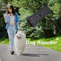 Repelente ultrasónico 2 en 1, dispositivo de conducción recargable por USB, entrenador de perros portátil, dispositivo antiladridos con indicador LED - details 2