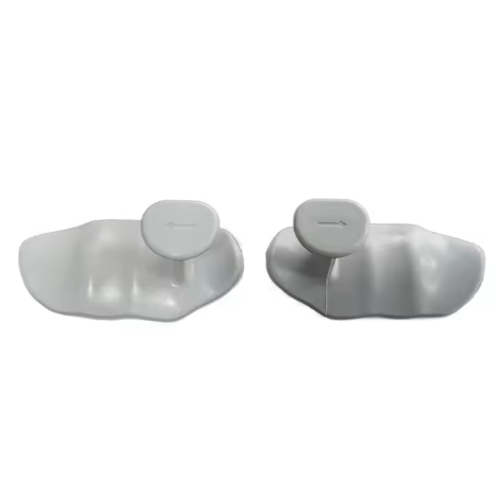 Protector de palma ergonómico para Fitness, Protector de palma antideslizante con textura triangular, suave, antifricción, 1 par - 1