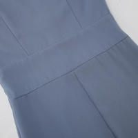 Manga farol francés Dre cuello en V Slim Fit Otoño Invierno nuevo estilo elegante mujer - details 29