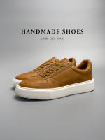 Zapatos de tablero viejos retro de cuero versátil de alta gama deportes maduros zapatos de hombre hechos a mano - details 5