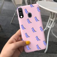 Funda trasera de silicona mate suave A prueba de golpes para Samsung Galaxy A40, A405F A 40, pluma de astronauta - details 1