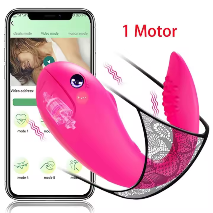 Vibrador G Spot Bluetooth APP 2 Estimulador de Clítoris para Mujeres Juguete Sexual para Adultos - 1