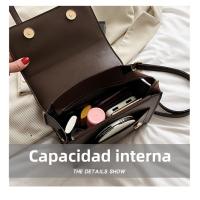 Mochila Mujer 2025 Nueva hebilla versátil Estilo universitario para mujer Bolso bandolera portátil Mochila pequeña de moda - details 21