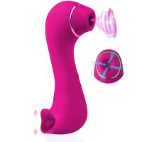 Potente vibrador de succión 2 en 1 para mujer, estimulador de clítoris y pezón, masajeador vaginal, masturbador femenino al vacío Oral, Juguetes sexuales para adultos - details 0