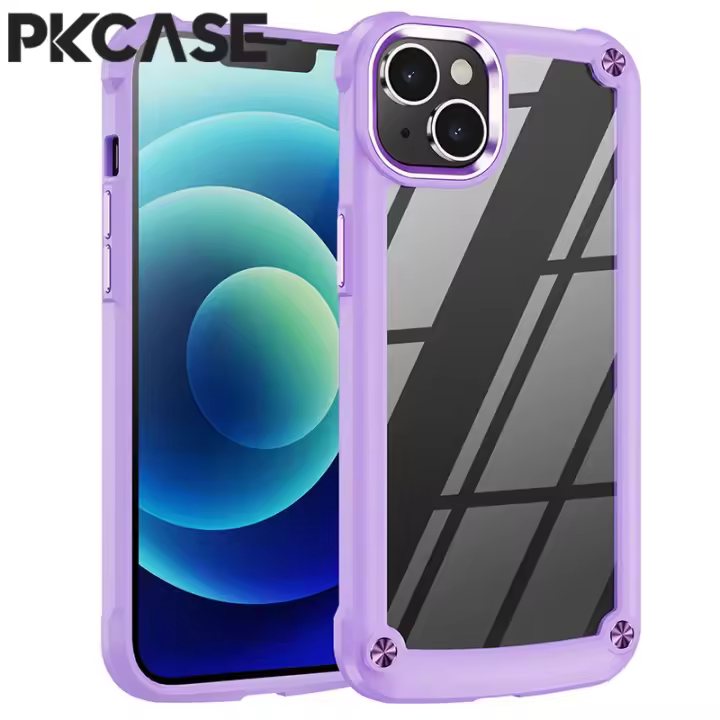 Funda transparente y a prueba de golpes para protección de la lente de la cámara del iPhone - 1