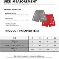 Shorts deportivos de secado rápido con la tendencia de moda más importante de 2025, pantalones de playa casuales de cinco piezas para parejas de verano - details 10