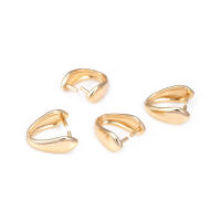 Colgantes de latón de Color dorado de 18K, conectores, cierres de Clip a presión, joyería Diy de alta calidad, accesorios para collares para mujer - details 49