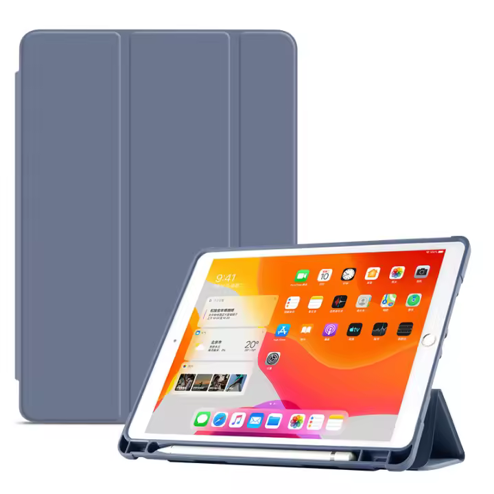 Funda con Portalápices para iPad Air 5/4, 2022, 2022, 10 °, 9,7, air 2/1, Air 3 Pro 10,5, 11, 2021, Ipad 10,2, 7/8/9 °, mini 6/5 - 1