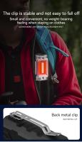 Linterna frontal COB con Sensor, 5 modos, miniiluminación frontal de trabajo, recargable, para exteriores, ciclismo, pesca - details 8