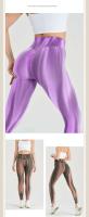 Ropa ajustada sin costuras para mujer, cintura alta, pantalones de yoga y gimnasio. - details 4