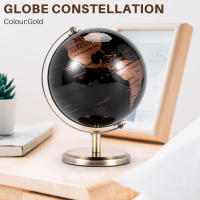 Mapa de constelación de globo del mundo para el hogar, adornos de escritorio de mesa, regalo, accesorios de decoración del hogar de oficina (dorado) - details 1