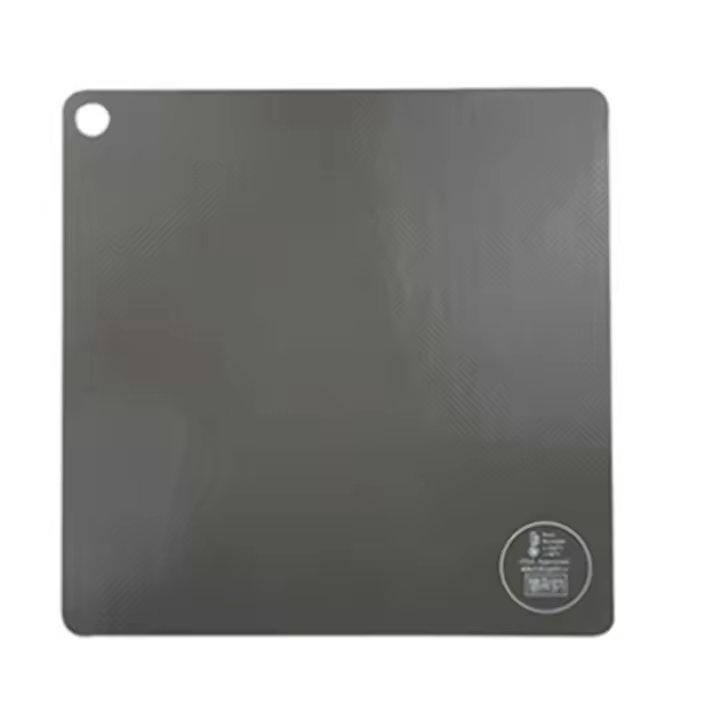 Alfombrilla de inducción antideslizante para cocinar, alfombrilla de silicona con aislamiento térmico, reutilizable, para refrigeradores y hornos B - 1