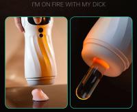 Leten aplicación remota succión automática masturbador masculino taza Real Vagina vibración mamada masturbación calentado sexo hines juguetes para hombre - details 22