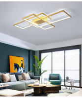 Lámpara de Techo Rectangular Grande TOMAXIN 140CM para Sala Dormitorio Iluminación Moderna Led Control Remoto Material Aluminio Producto Peligroso Normal - details 3